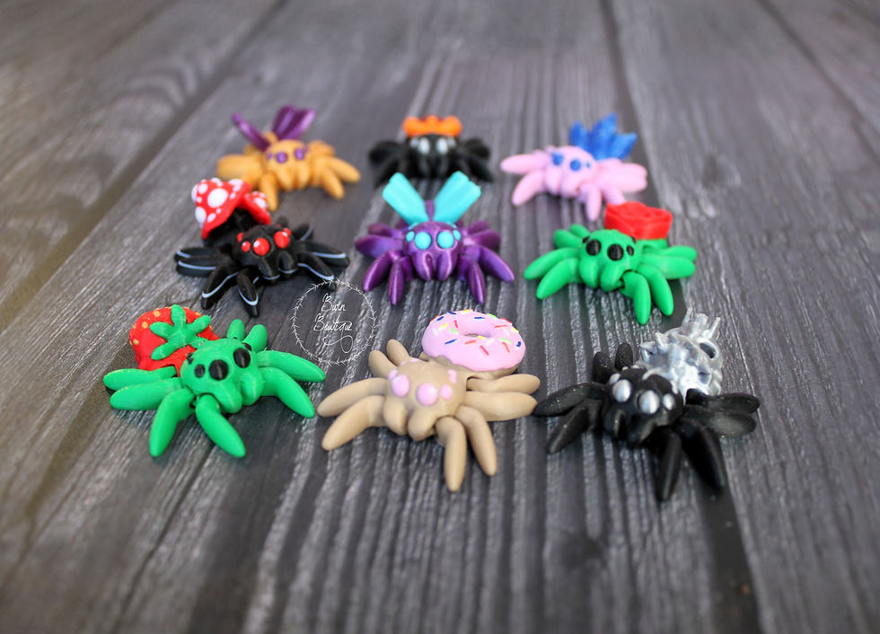 Thumbnail: Mystery Tiny Spider Fidget Tool