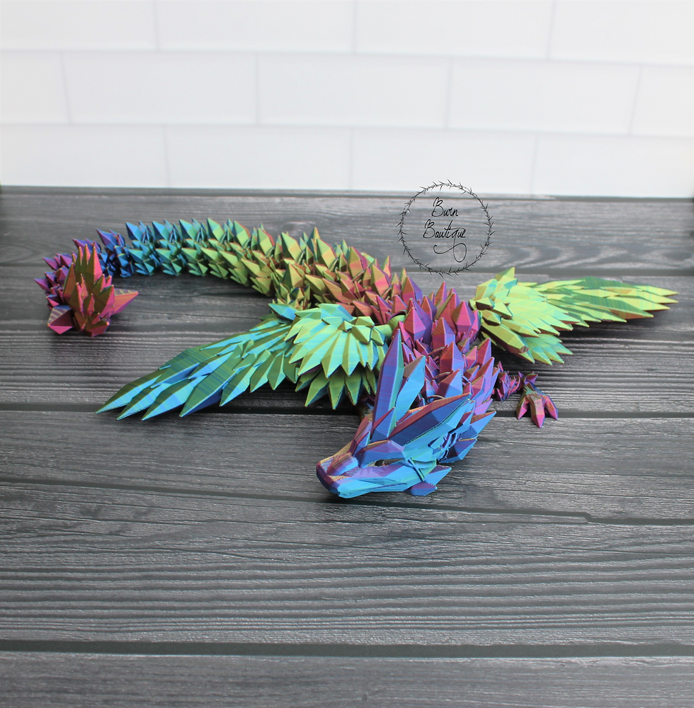 Thumbnail: Crystal Dragon with Wings