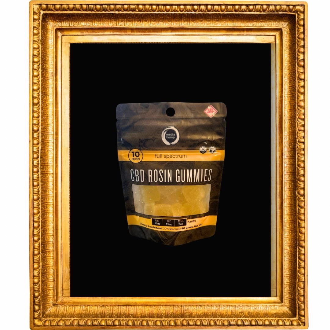Full Spectrum CBD + THC Rosin Gummies