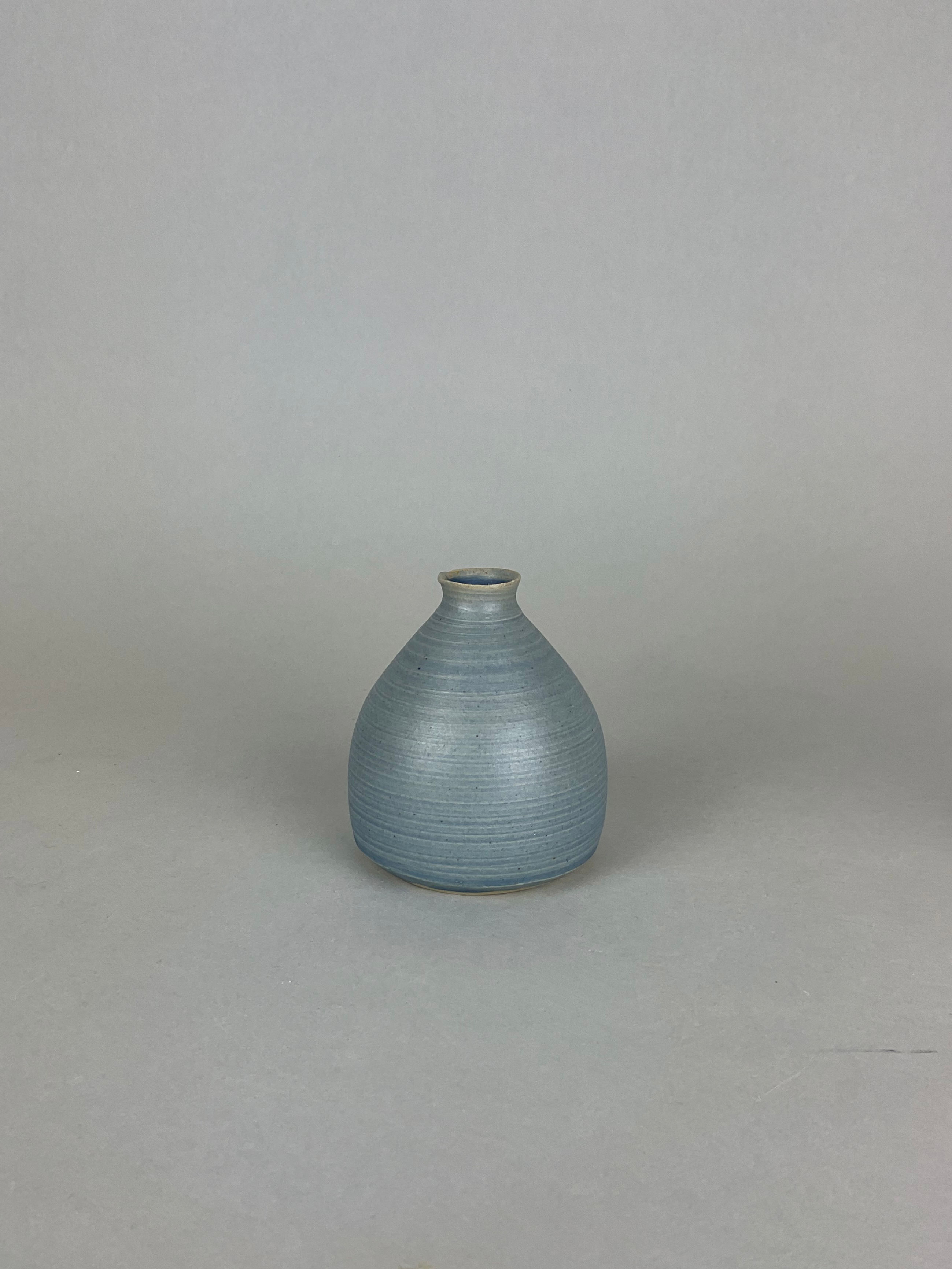 Vase miniature douceur bleu