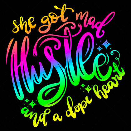 Dope Heart and Mad Hustle SVG for Cricut – entrepreneurial shirts and gifts