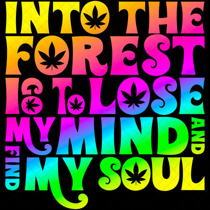 Into the Forest I Go SVG camping quote for hiking shirts, mugs, tote bags, water bottles, journals, and wall art