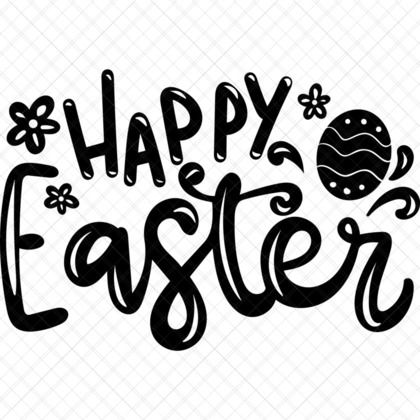 Happy Easter SVG Funny Quote Spring Bunny Chocolate Saying for t-shirts mugs baskets décor