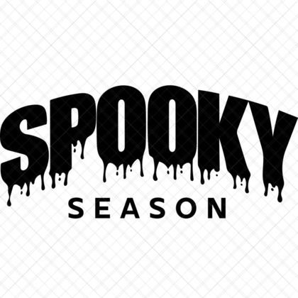 Spooky Season SVG playful ghost Halloween design for shirts, mugs, totes, pillows, and décor