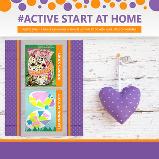 Active Start @ Home - 'Egg Mosaic'