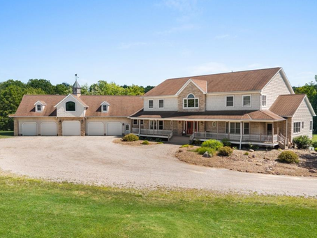 Back on the Market in Chardon: A Private 50 Acre Estate Just Minutes from Chardon Square