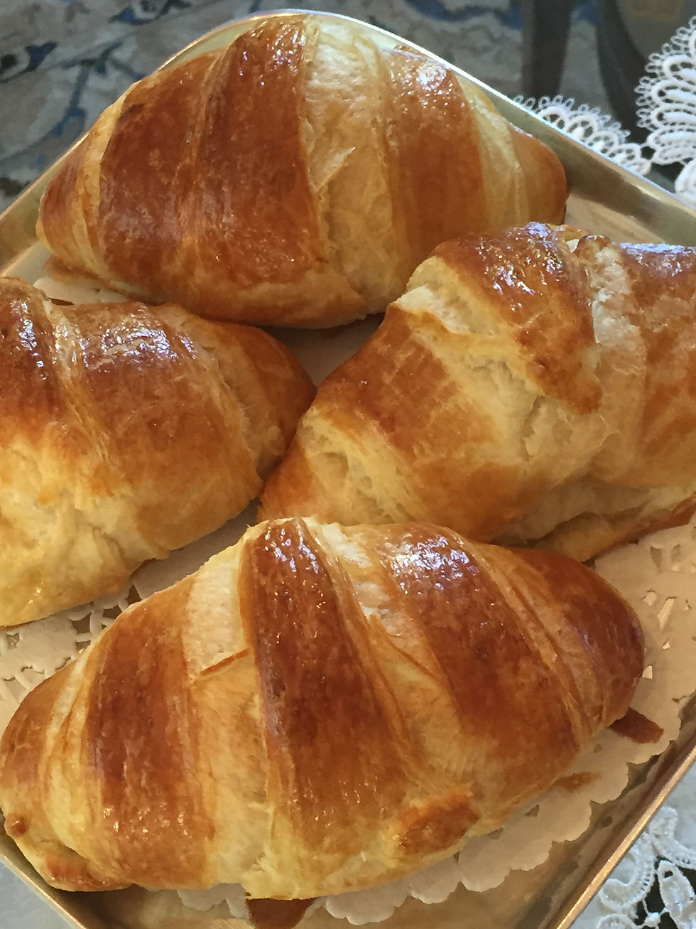Freshly Baked Croissants