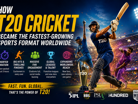 How T20 Cricket Became the Fastest-Growing Sports Format Worldwide