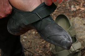 Assouplir chaussons escalade