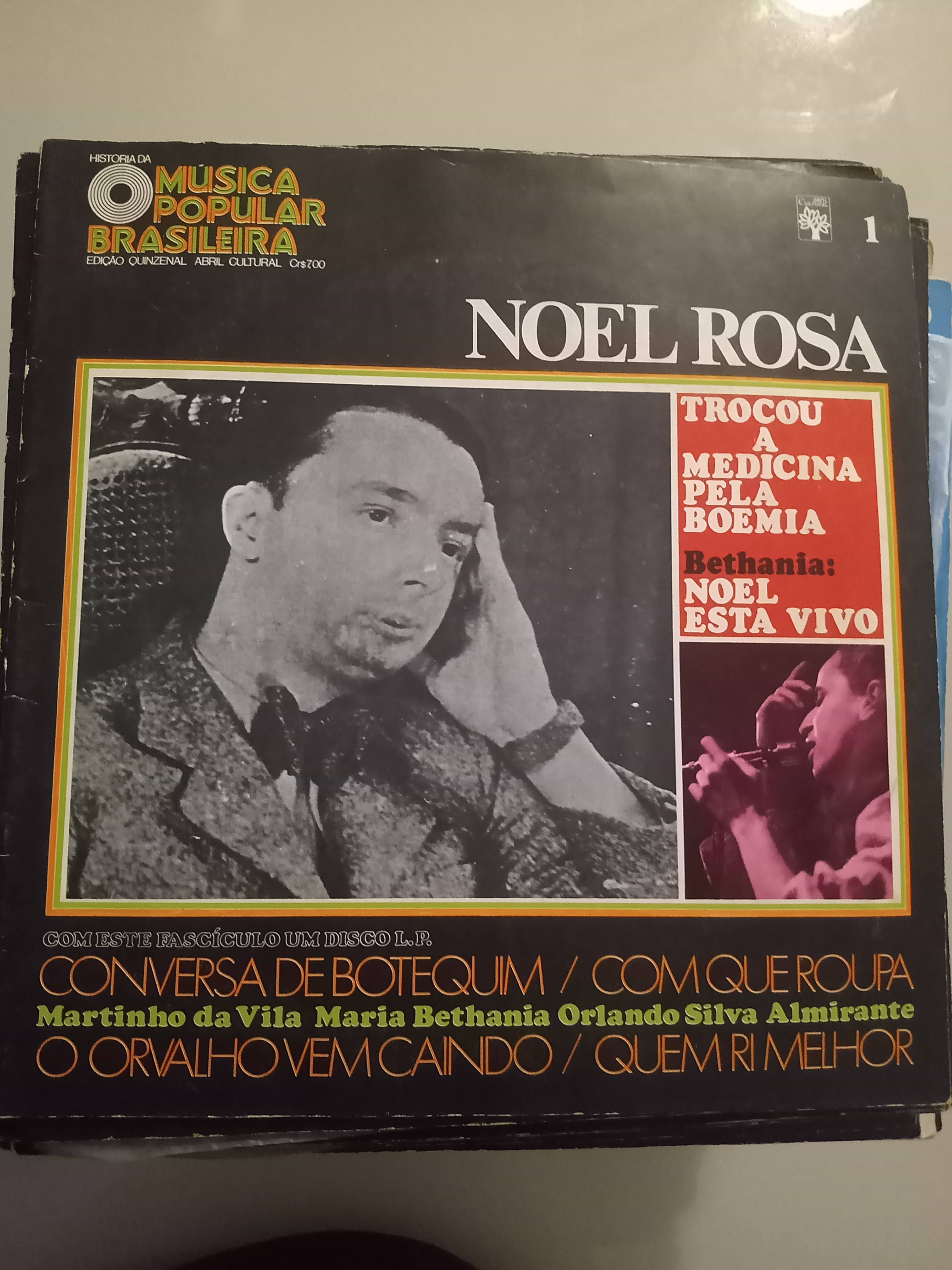 Disco Vinil | História Da Música Popular Brasileira - Noel Rosa