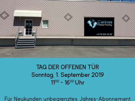 Tag der offenen Tür, 1. September 2019