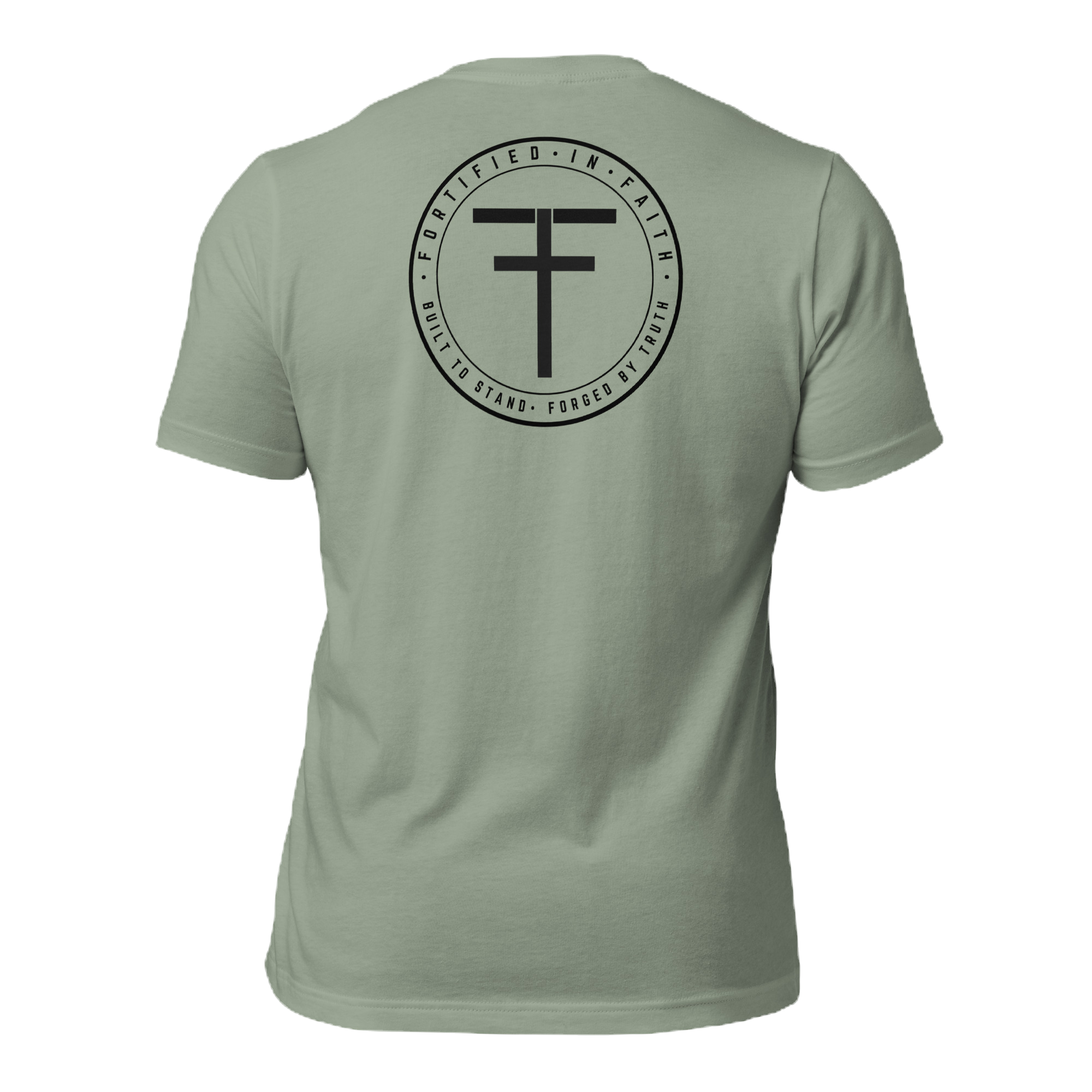 FORTIFIED IN FAITH UNISEX T-SHIRT COLOR OPTIONS