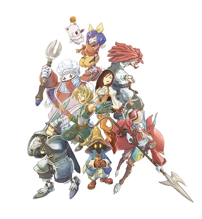 New character illustrations by Toshiyuki Itahana