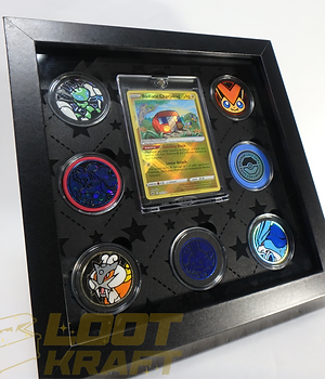KoinFrame - 1 Mag. Card Holder & 7 Coin Capsules(Small/Large)