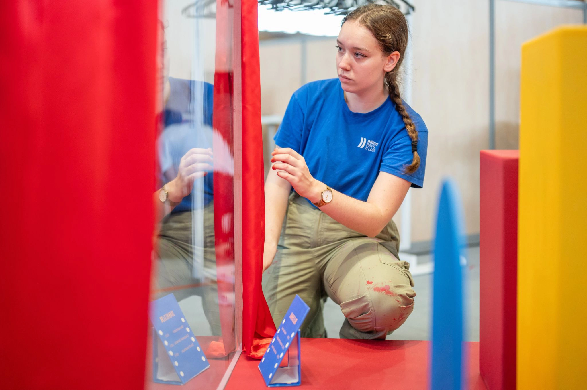 Lucie, vice-championne WorldSkills France, en merchandising