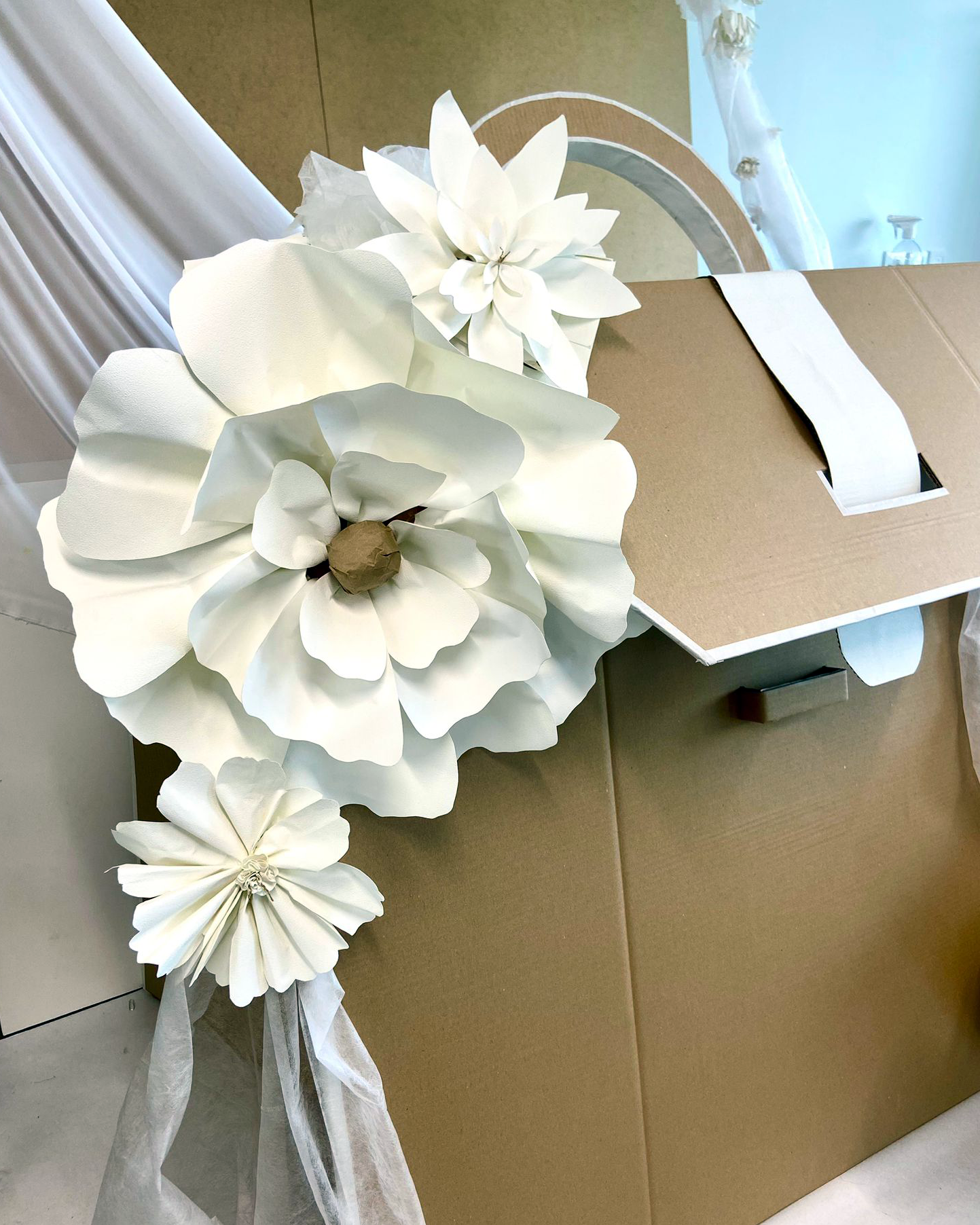 Scénographie Haute Couture - Fleurs