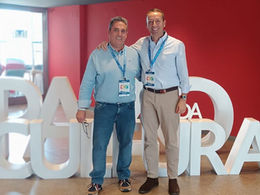 Carlos Melián y Juan Francisco en el CVN