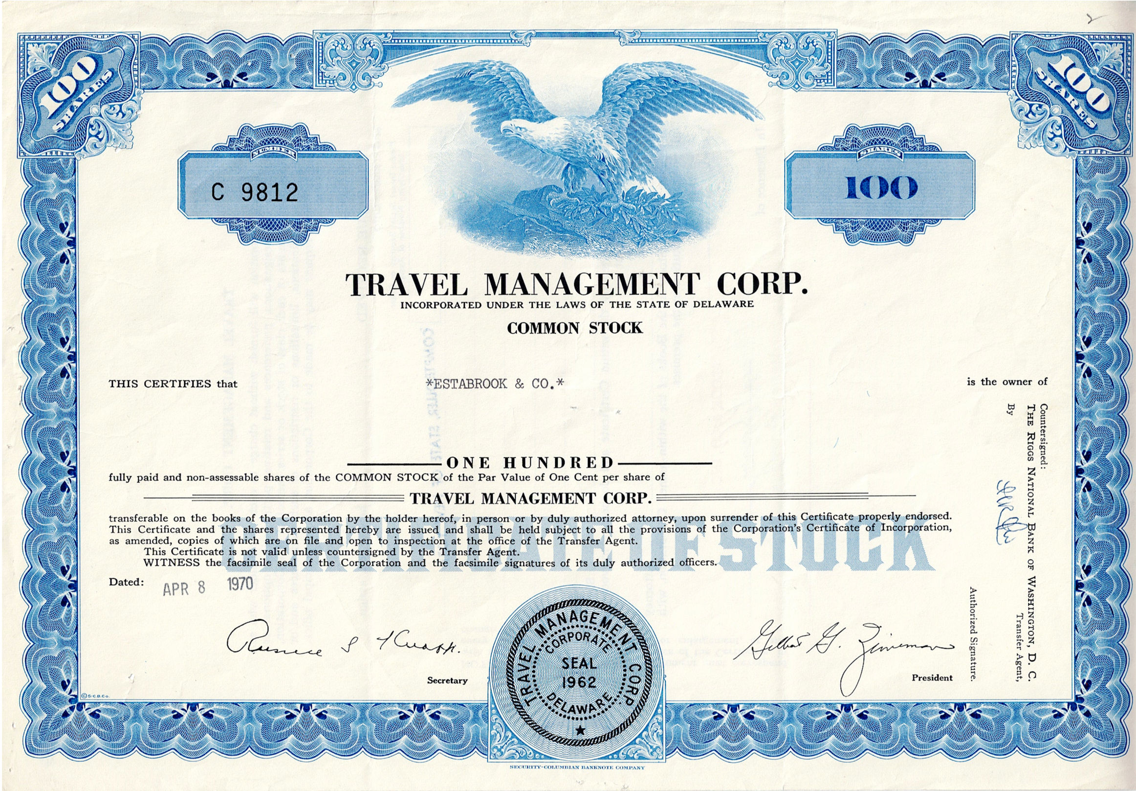 TRAVEL MANAGEMENT CORP