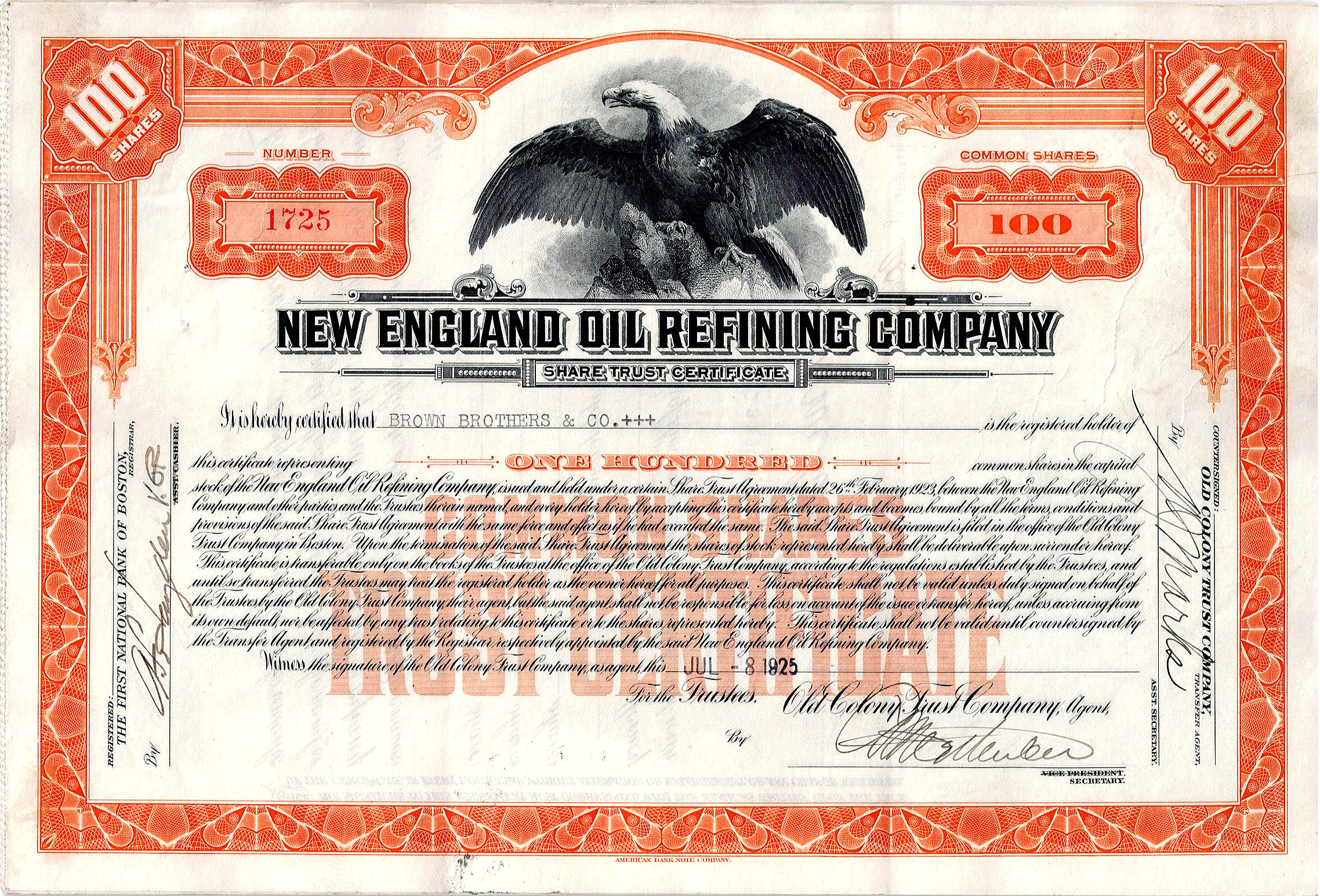 New England Oil Refining Company