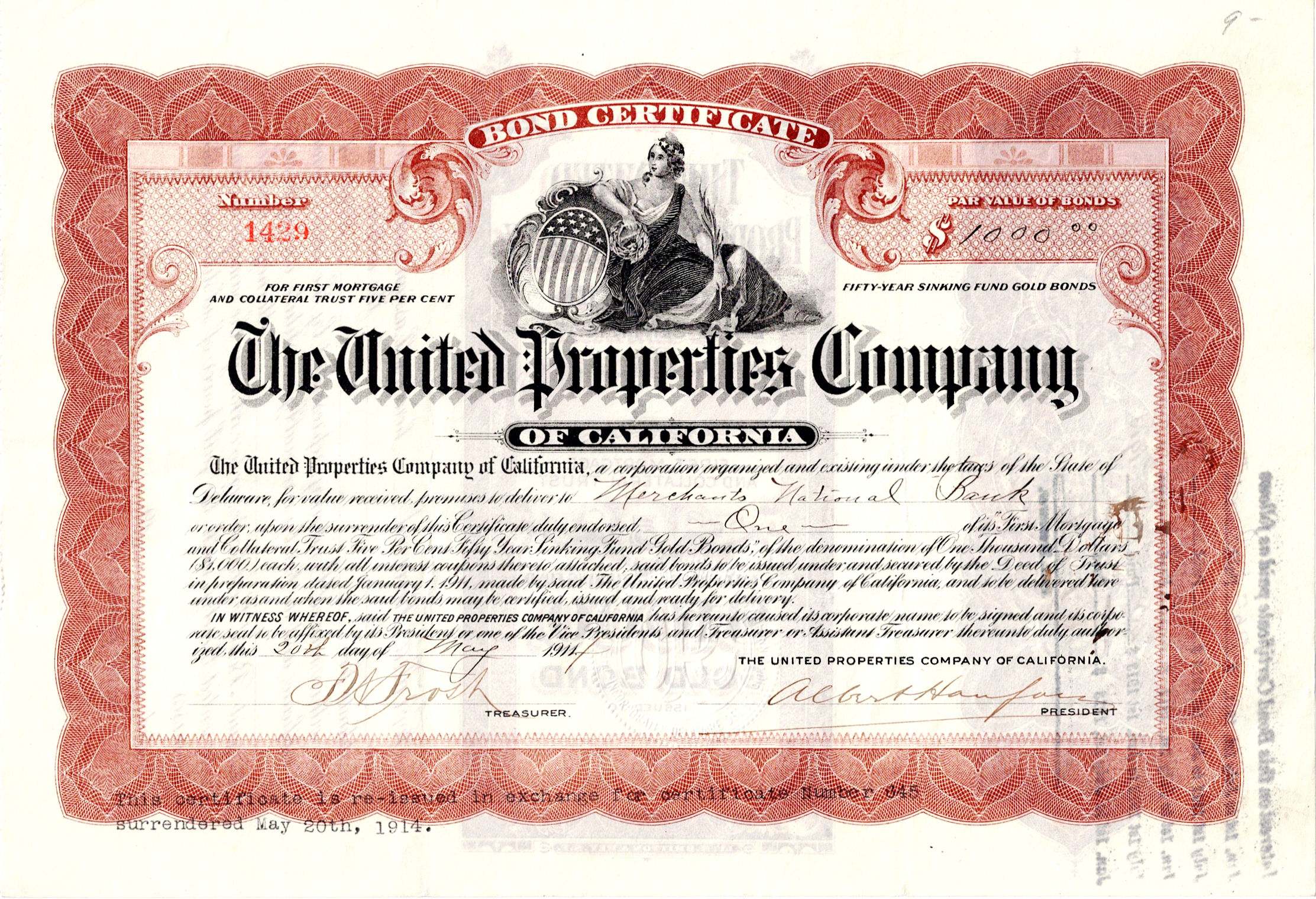 United Properties Company of California
