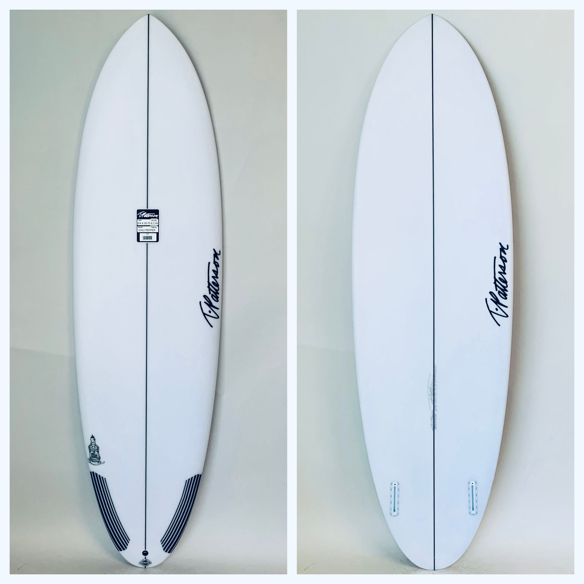 Chili Pepper/Twin - 6'4 x 20.75 x 2.49 x 34.80L (Ss220644)