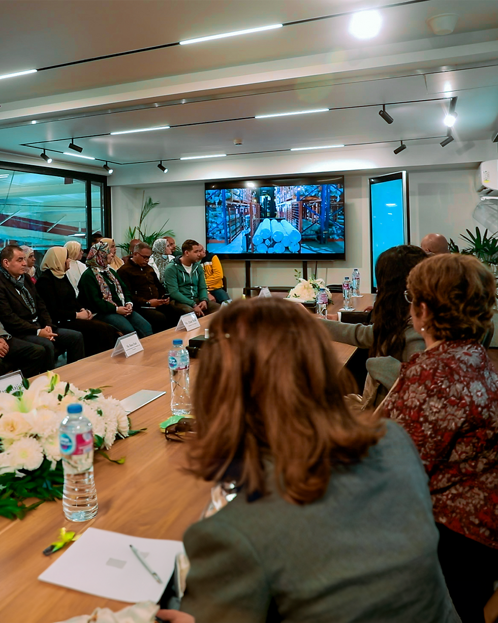 The Head of the Population Council’s Visit to Alex Apparels