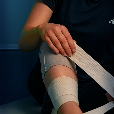 Highlights safe recovery with EMS Apex Fit training.