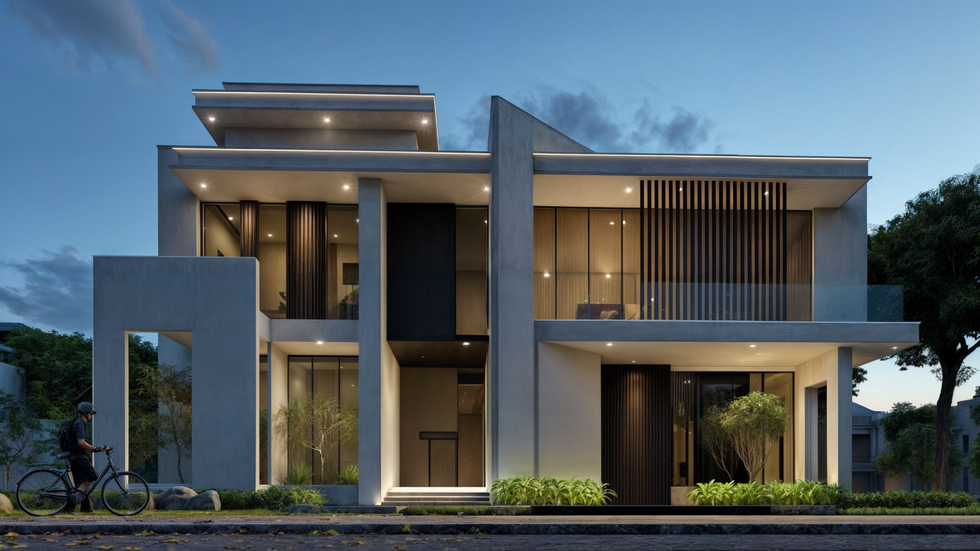 Design & Approvals -G+1 Floor Villa at Fujairah