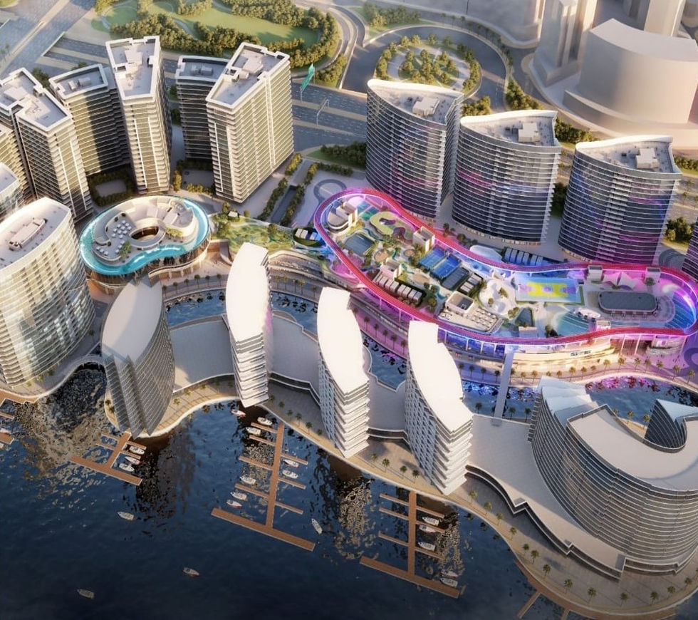 Post Tensioning -Jewel of the Creek Development, Dubai