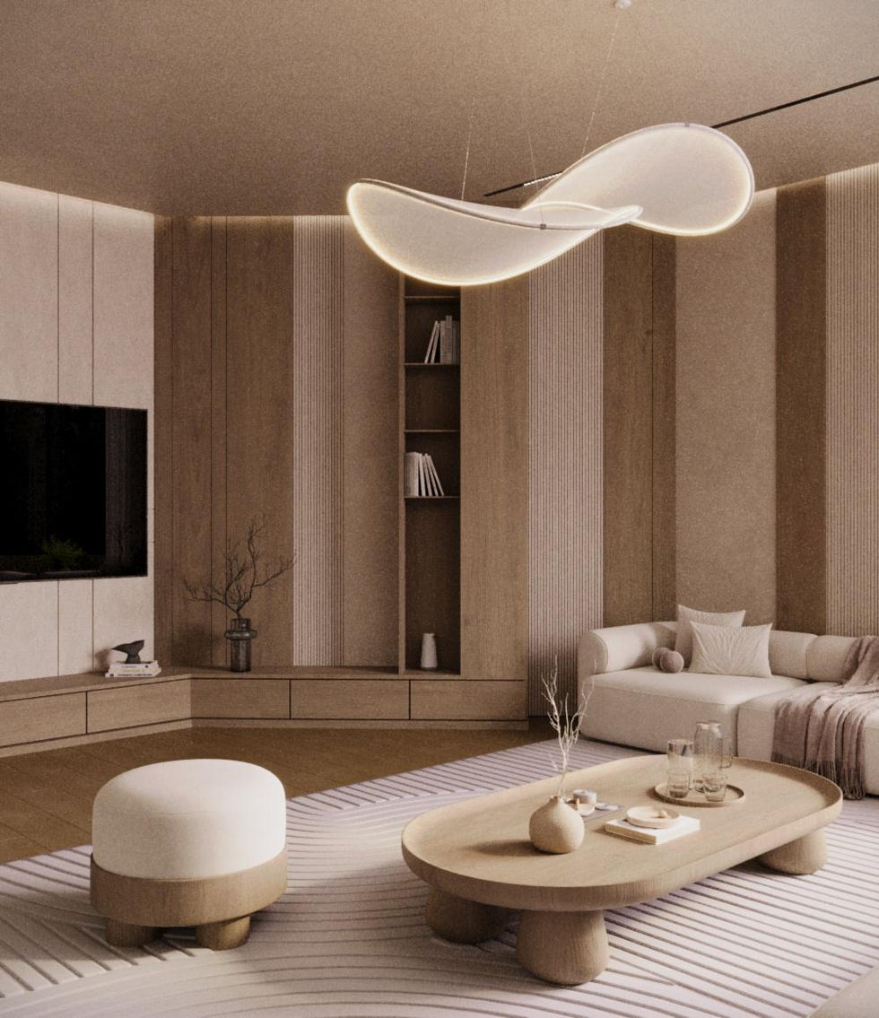 Interior Design -Living Room in Villa at Kalba, Sharjah