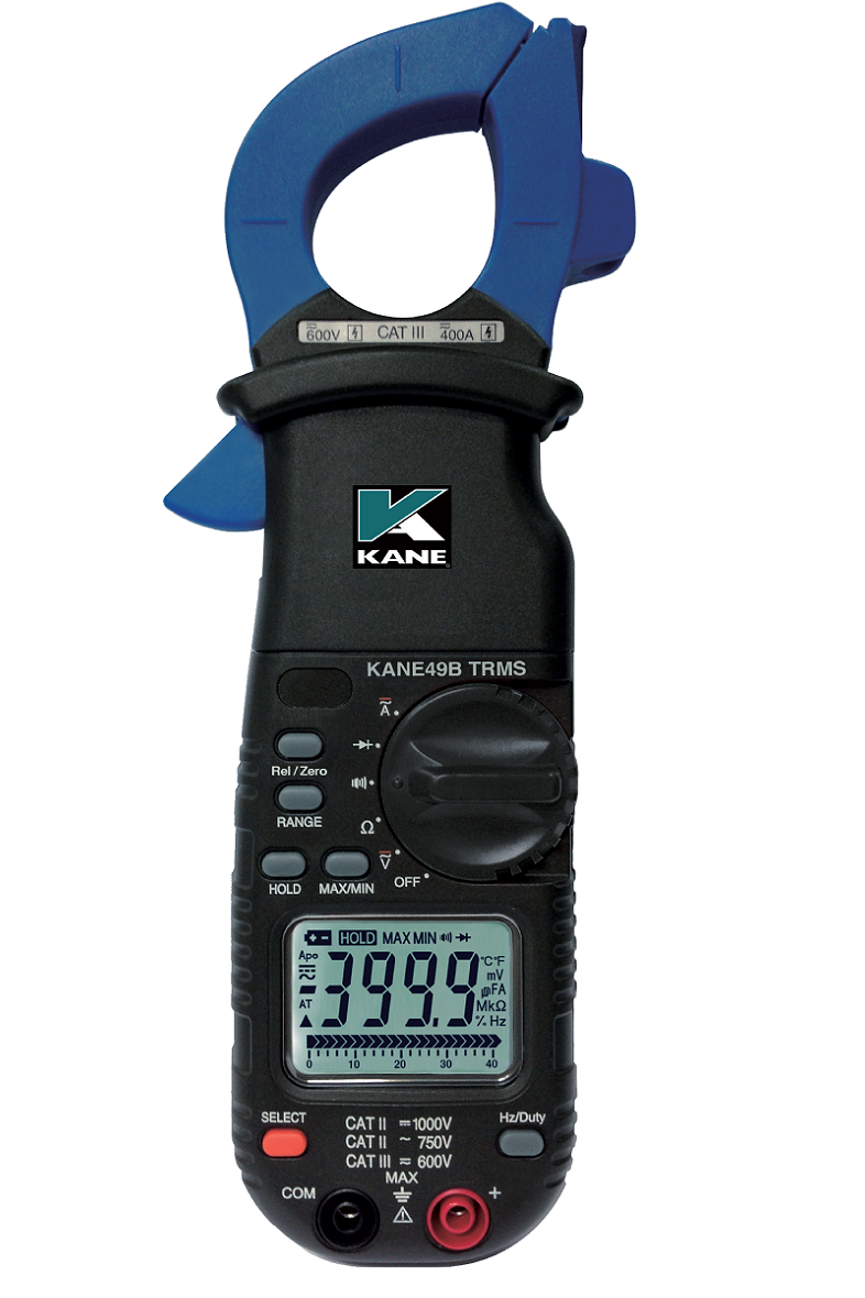 KANE49B - AC/DC 400A True RMS Clamp Meter