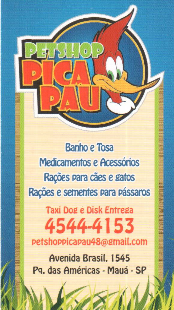 PET SHOP PICA PAU