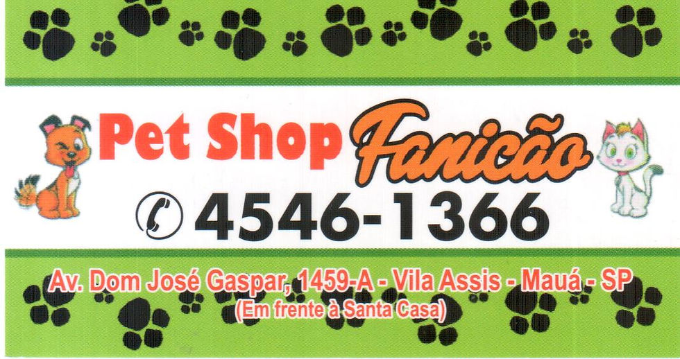 PET SHOP FANICÃO