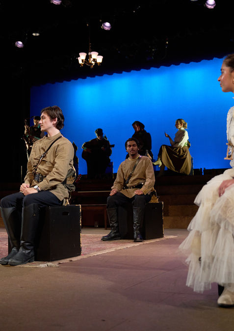 Solyony looks away from Irina