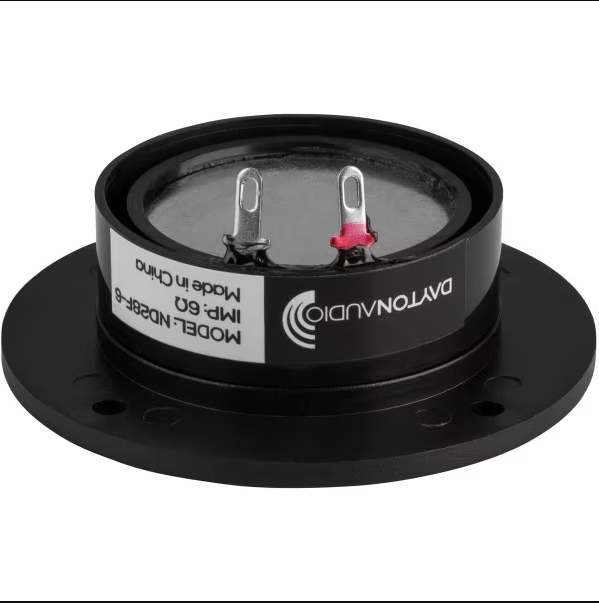 Thumbnail: Dayton Audio ND28F-6 1-1/8" Soft Dome Neodymium Tweeter