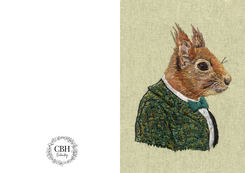 Thumbnail: Cyril the Squirrel greetings card A6