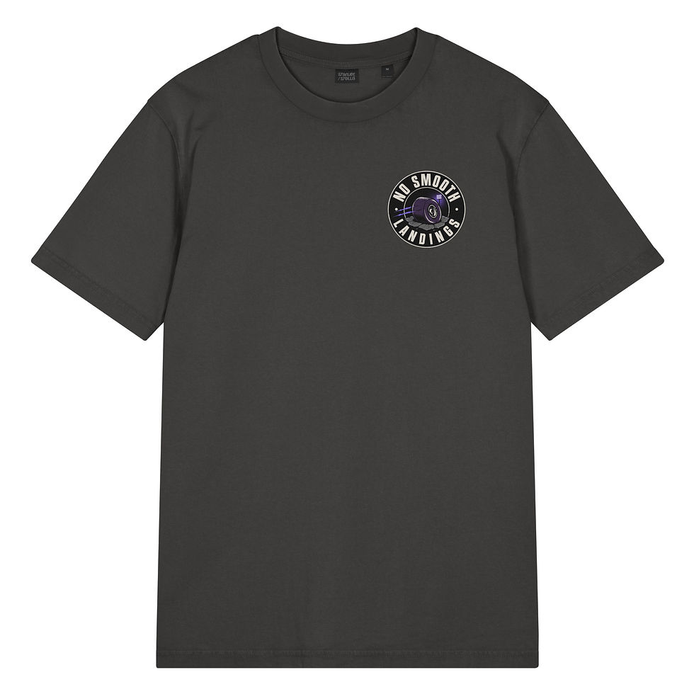 Thumbnail: No Smooth Landings Unisex Garment Dyed Creator Vintage T-Shirt | Stanley/Stella