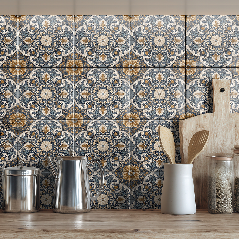Thumbnail: decorative ceramic stone pattern
