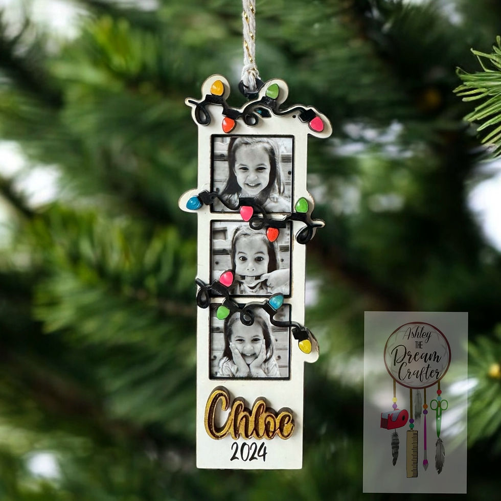 Photo Booth ornament