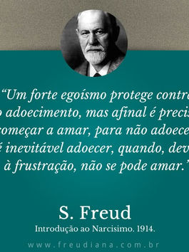Reflexão sobre um texto de freud.