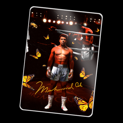 MUHAMMAD ALI TRADING CARD 