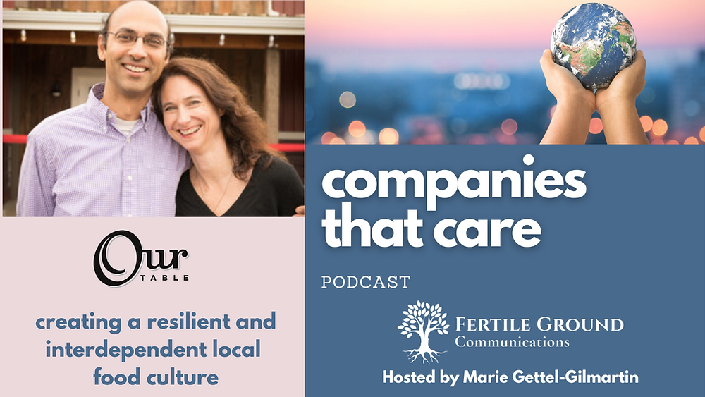 Narendra Varma from Our Table Cooperative on the Companies That Care Podcast