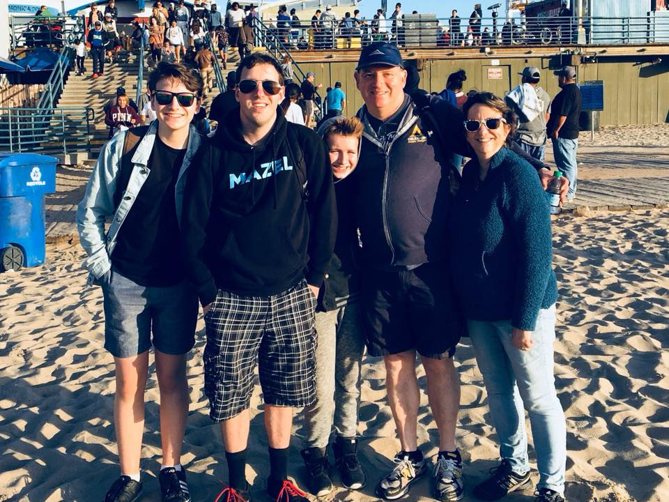 Family in Santa Monica