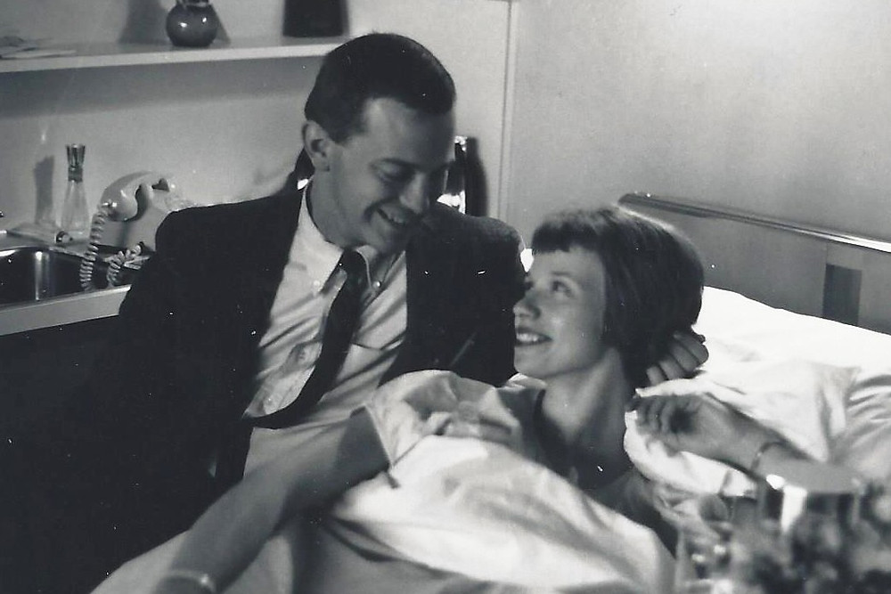 Annette and Neal Stixrud as new parents, Finding Fertile Ground Podcast
