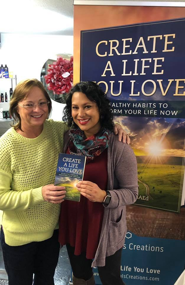 Chantal Cox with her mom Gloria