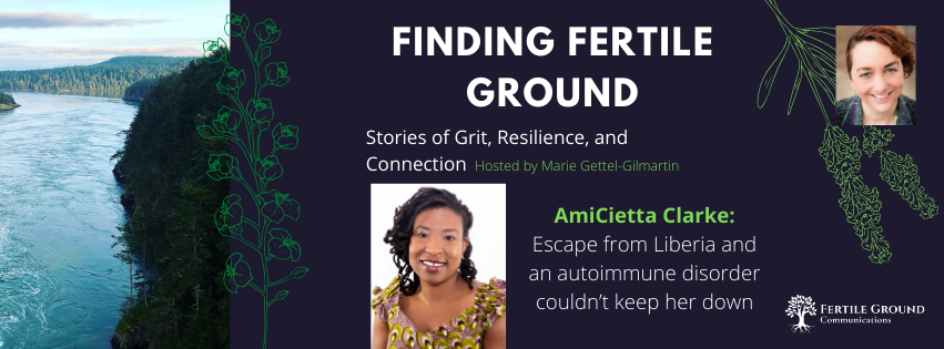 AmiCietta Clarke on the Finding Fertile Ground Podcast