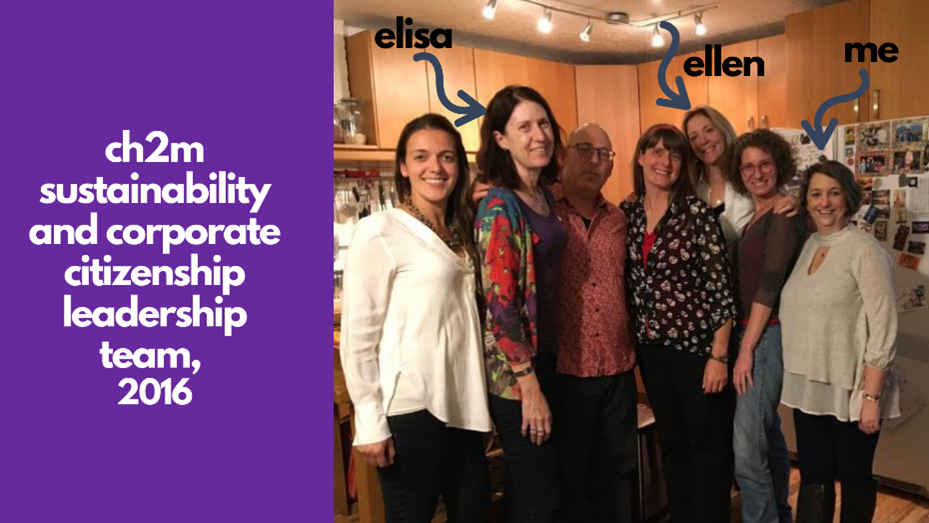 CH2M sustainability and corporate citizenship leadership team, 2016