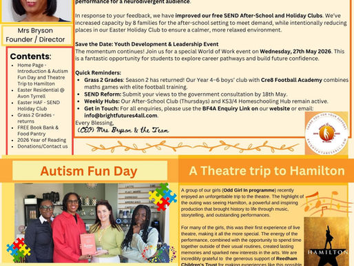 APRIL 2026 Newsletter