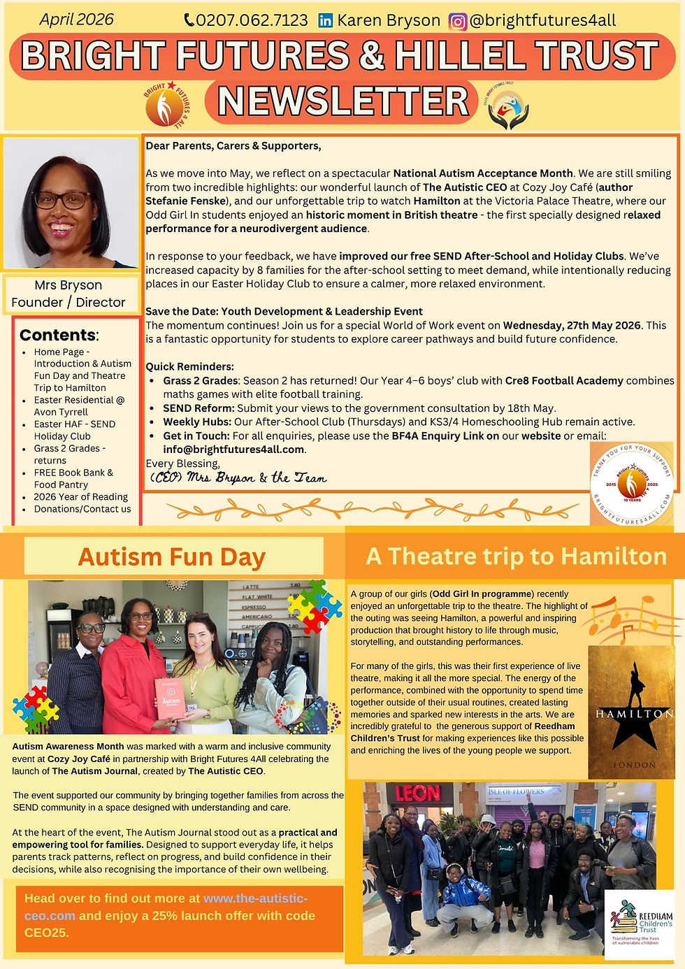 APRIL 2026 Newsletter