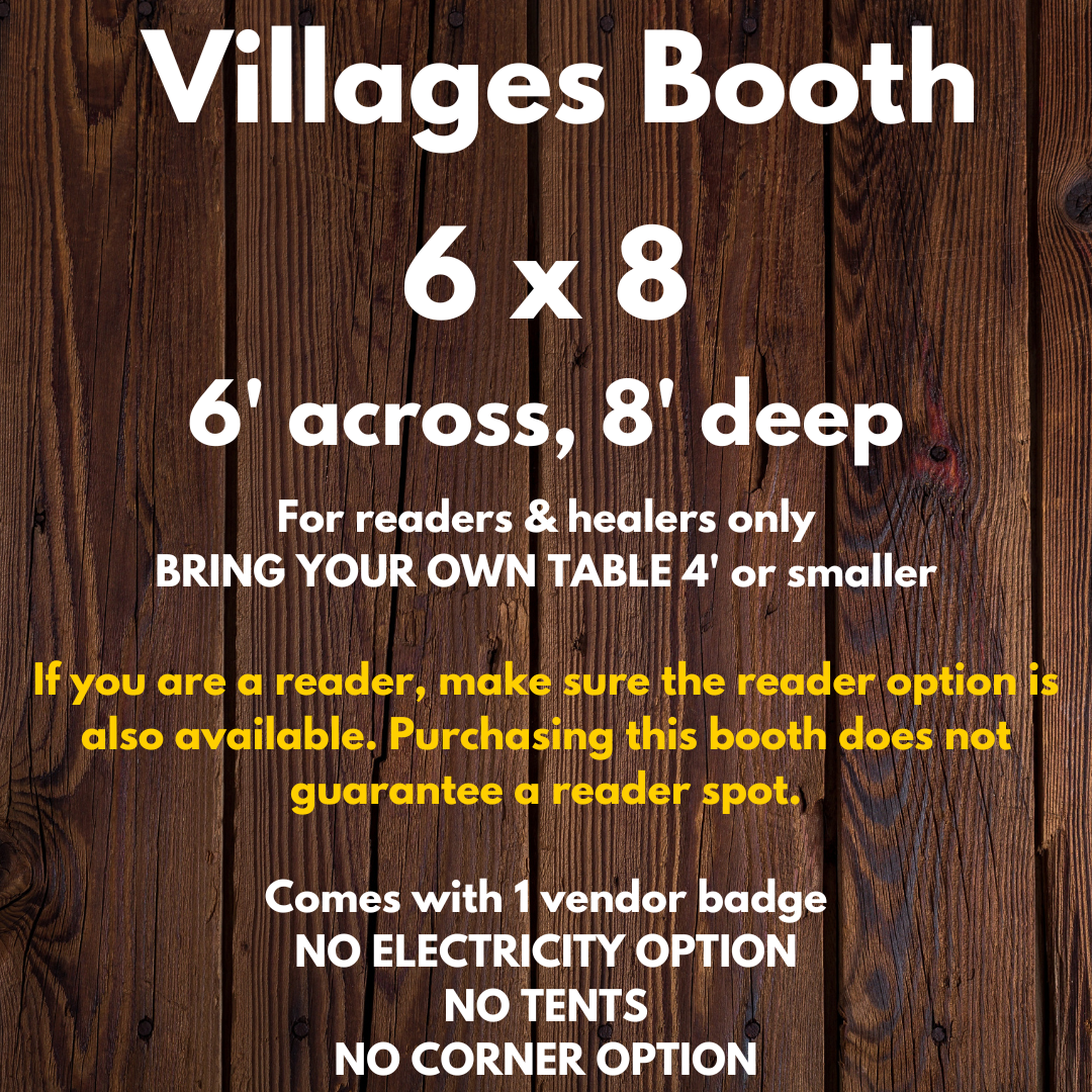6x8' Booth Villages